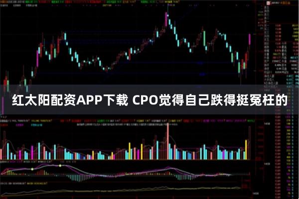 红太阳配资APP下载 CPO觉得自己跌得挺冤枉的