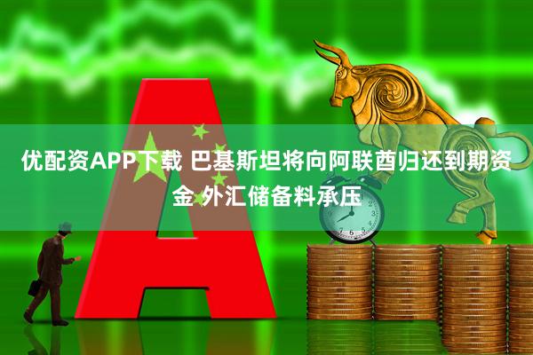 优配资APP下载 巴基斯坦将向阿联酋归还到期资金 外汇储备料承压